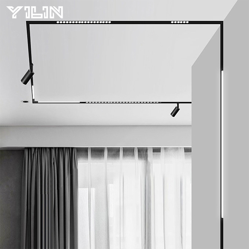 Outdoor Lighting Track - LED Track Light Embedded Magnetic COB