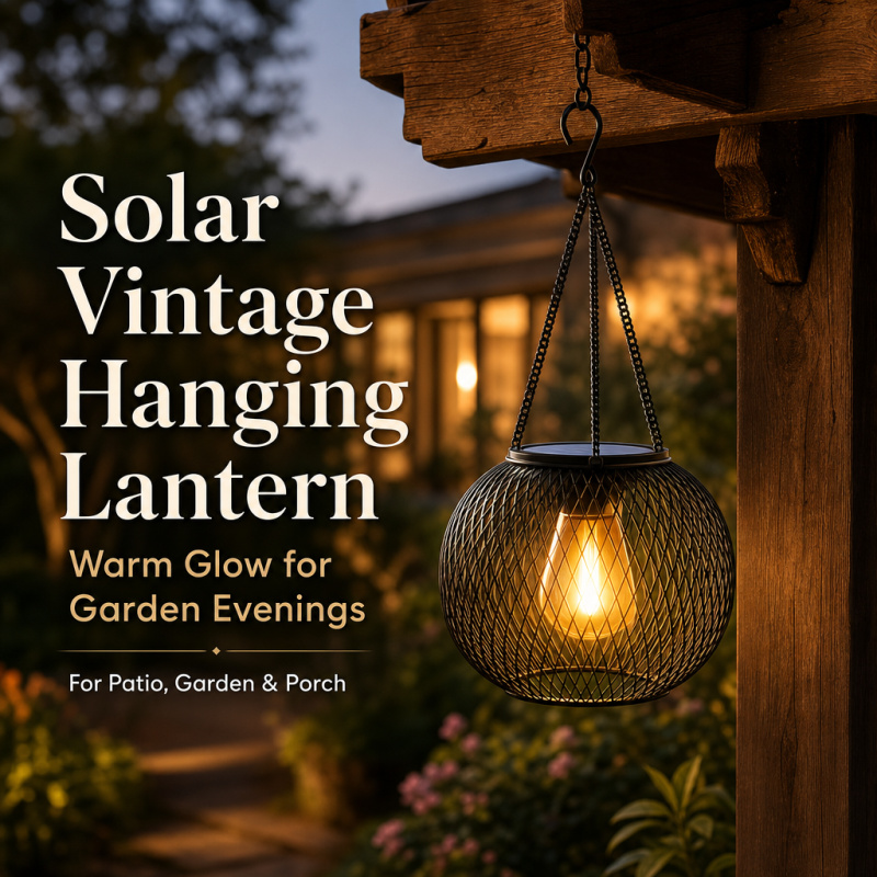 Solar Powered LED Hanging Floo - огляд і ціна Outdoor Lighting And Landscape