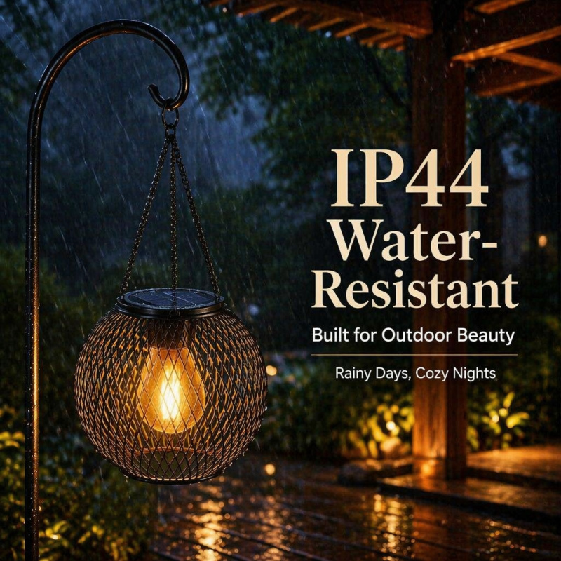Solar Powered LED Hanging Floo - огляд і ціна Outdoor Lighting And Landscape
