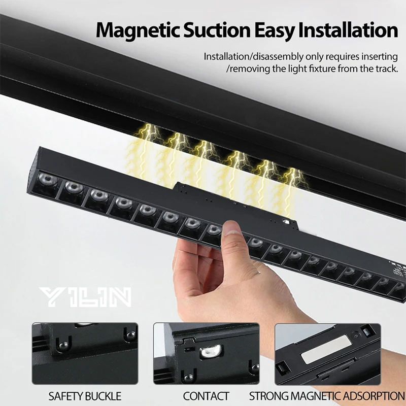 LED Track Light Embedded Magne - огляд і ціна Outdoor Lighting Track