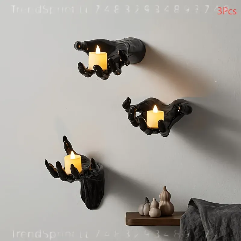 3 Pcs Halloween Wall Decor Lig - огляд і ціна Outdoor Lighting Black