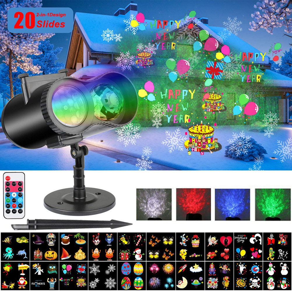 Waterproof Christmas LED Proje - огляд і ціна Outdoor Lighting Uk