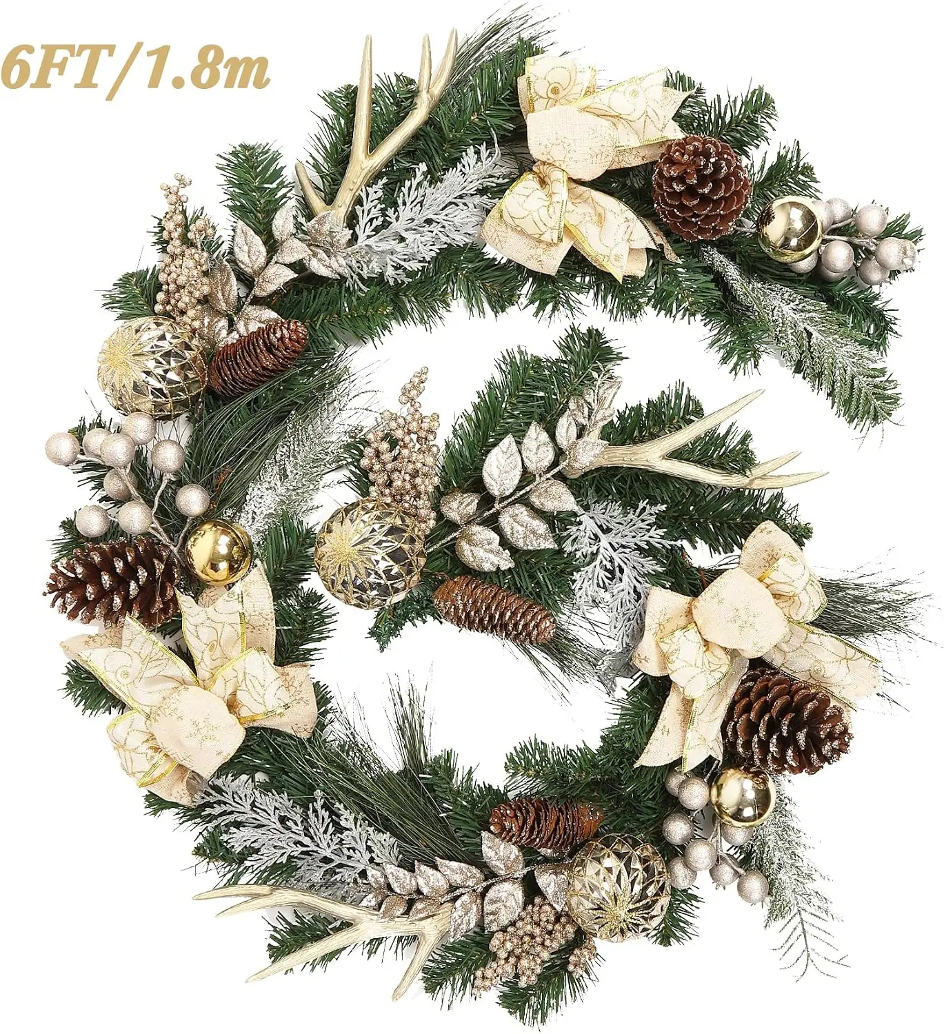 Garvee 6 ft Pre-Lit Christmas  - огляд і ціна Outdoor Lighting Effects