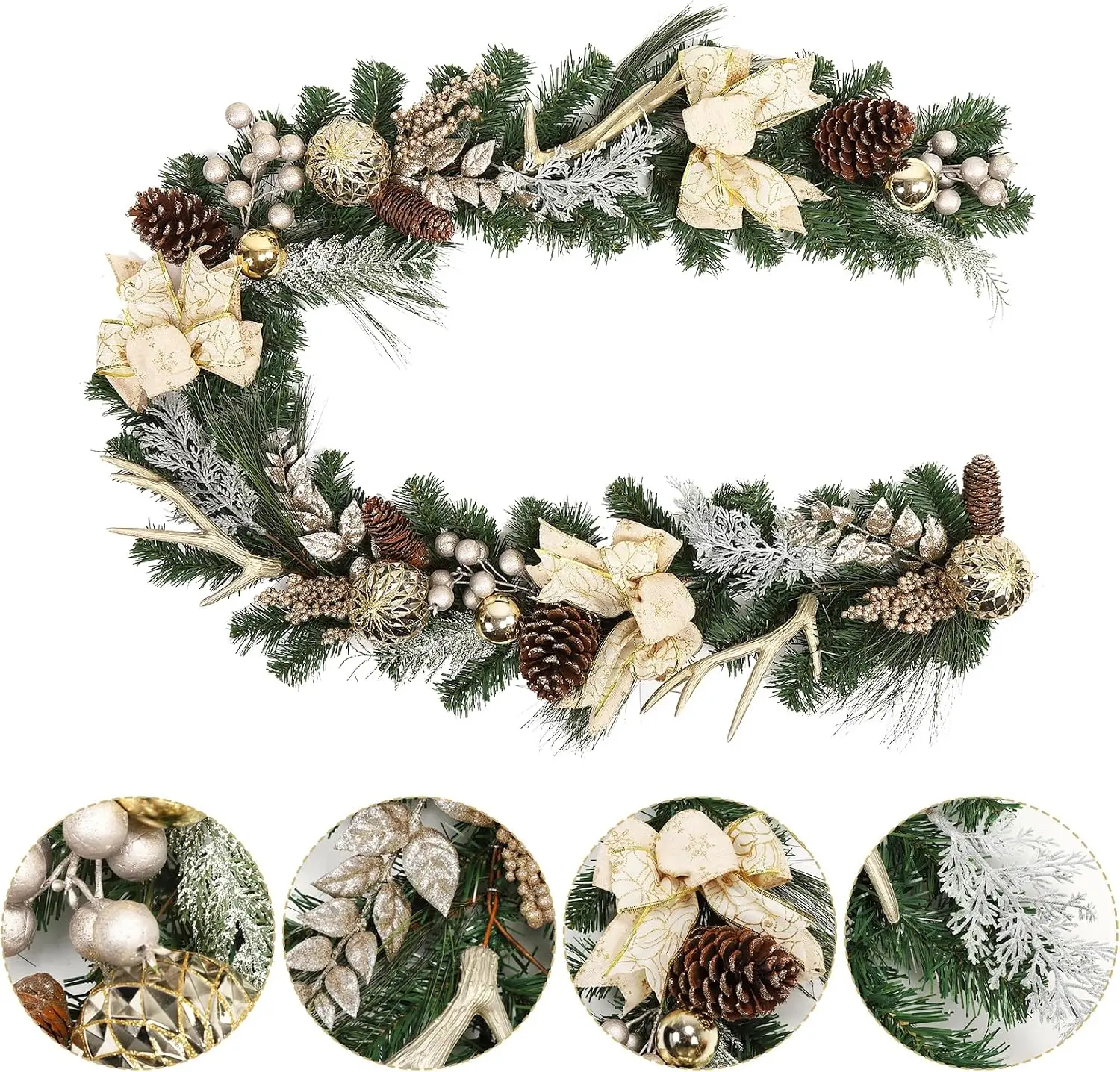 Garvee 6 ft Pre-Lit Christmas  - огляд і ціна Outdoor Lighting Effects