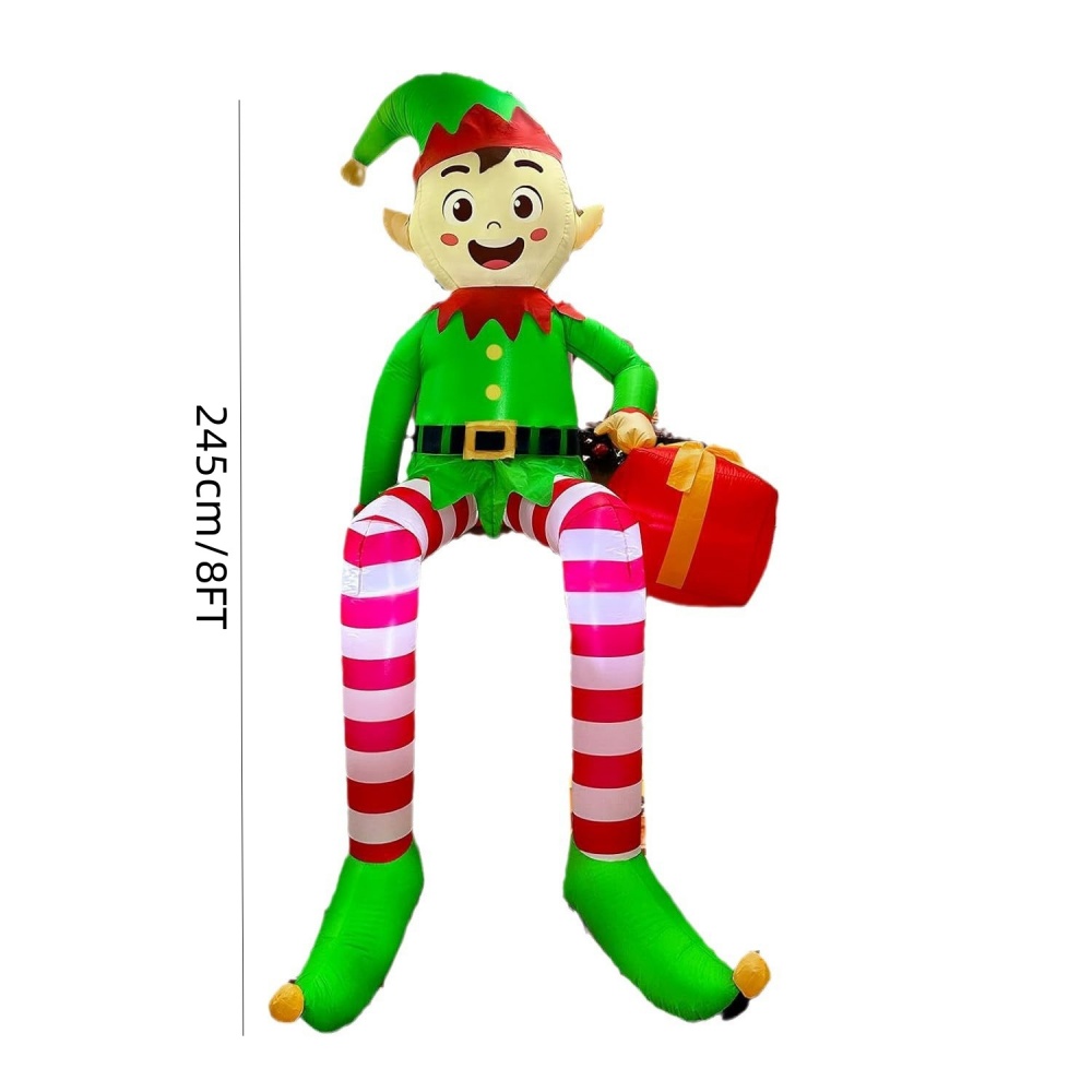 8FT Christmas Inflatables Sitt - огляд і ціна Outdoor Lighting Effects