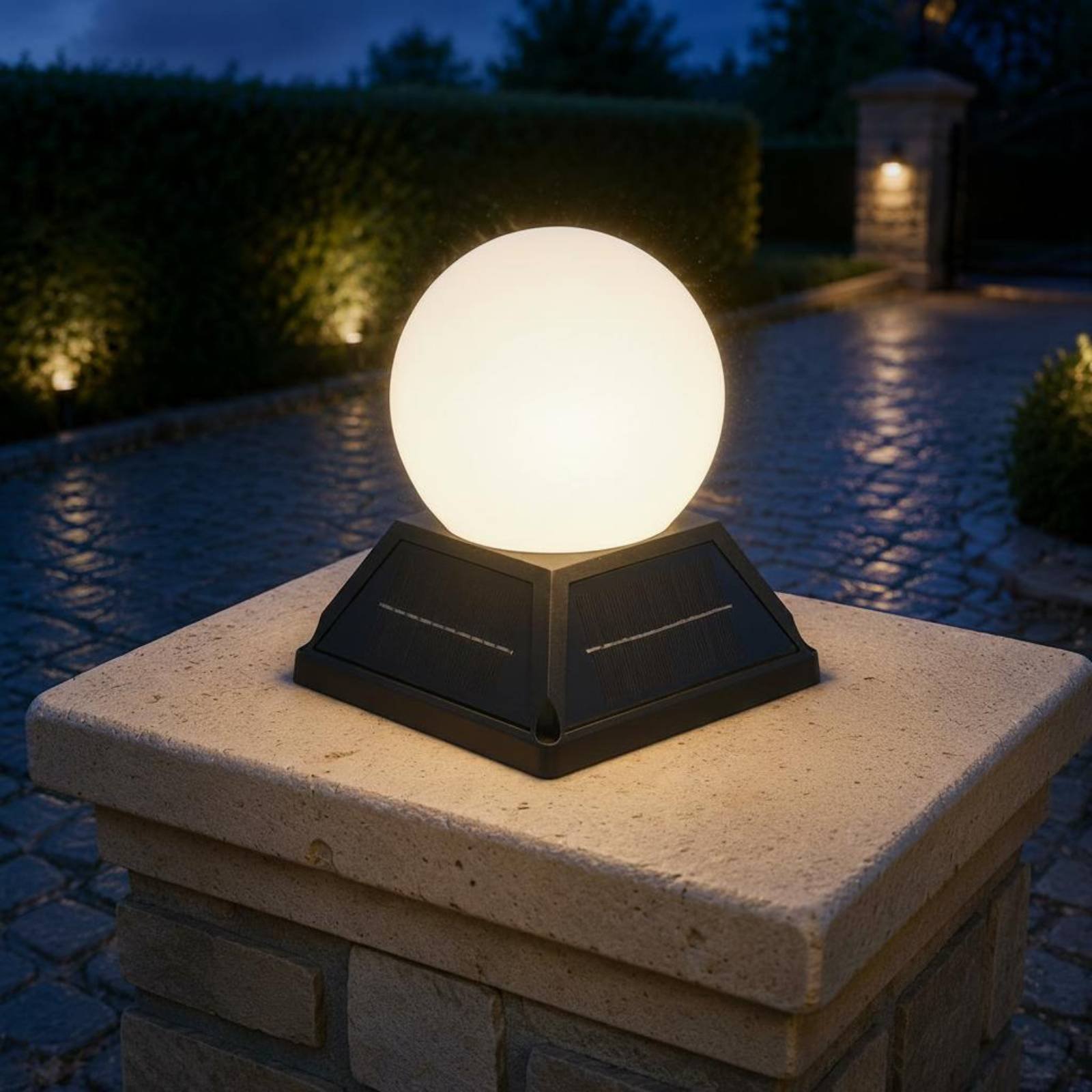 Solar Post Cap Light Wireless  - огляд і ціна Outdoor Lighting Ip65