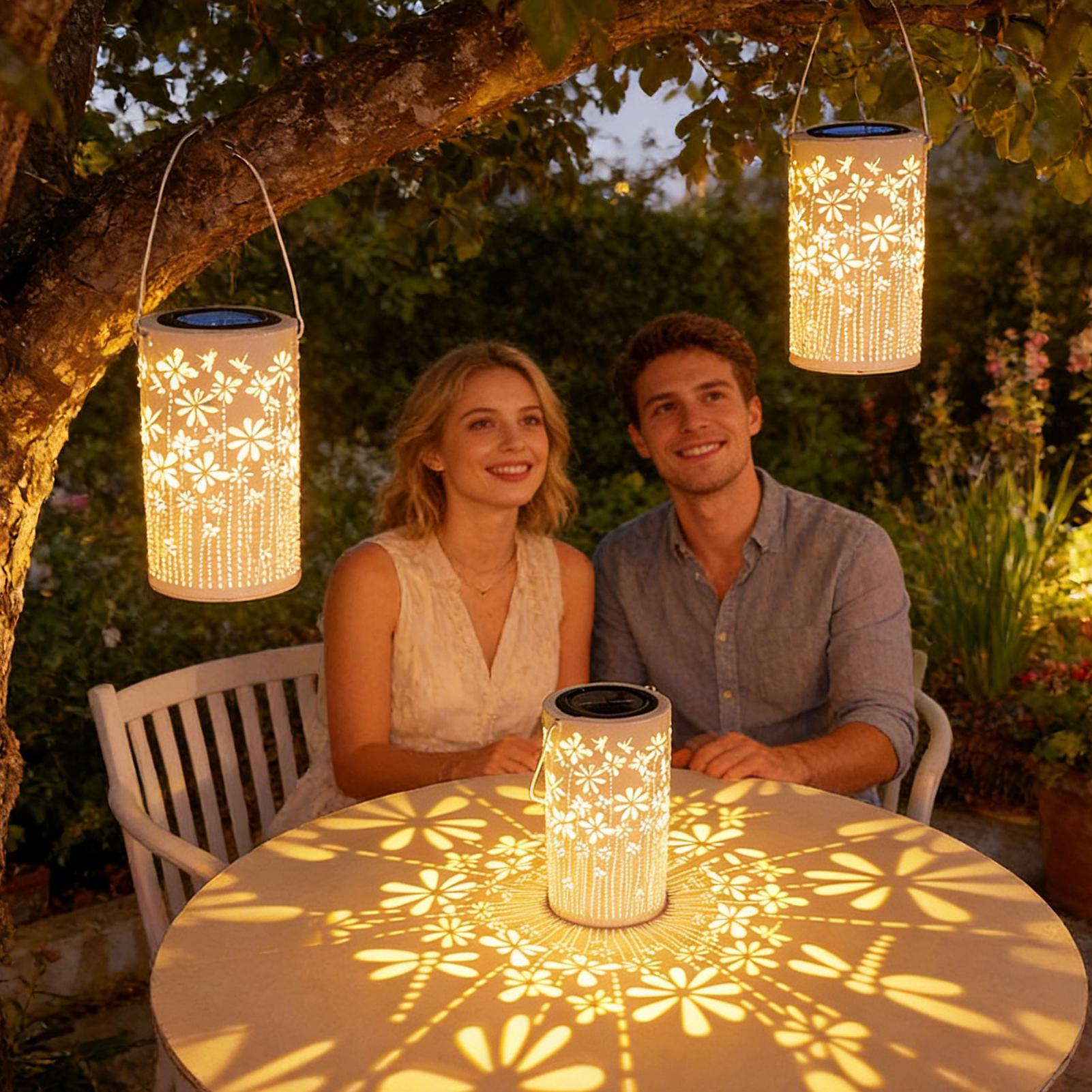 Solar Lanterns Colorful Metal  - огляд і ціна Outdoor Lighting And Landscape