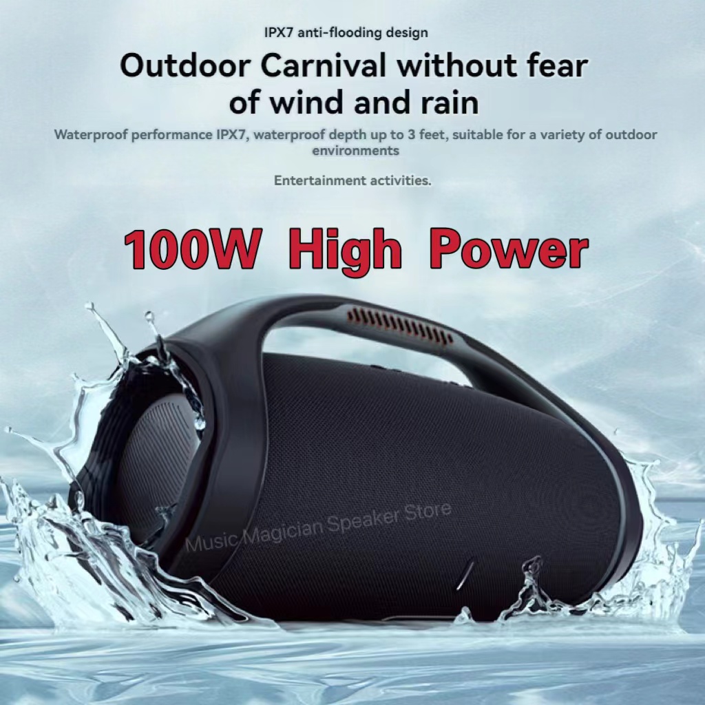 Portable Boombox 3 Wireless Bl - огляд і ціна Outdoor Lighting Wireless