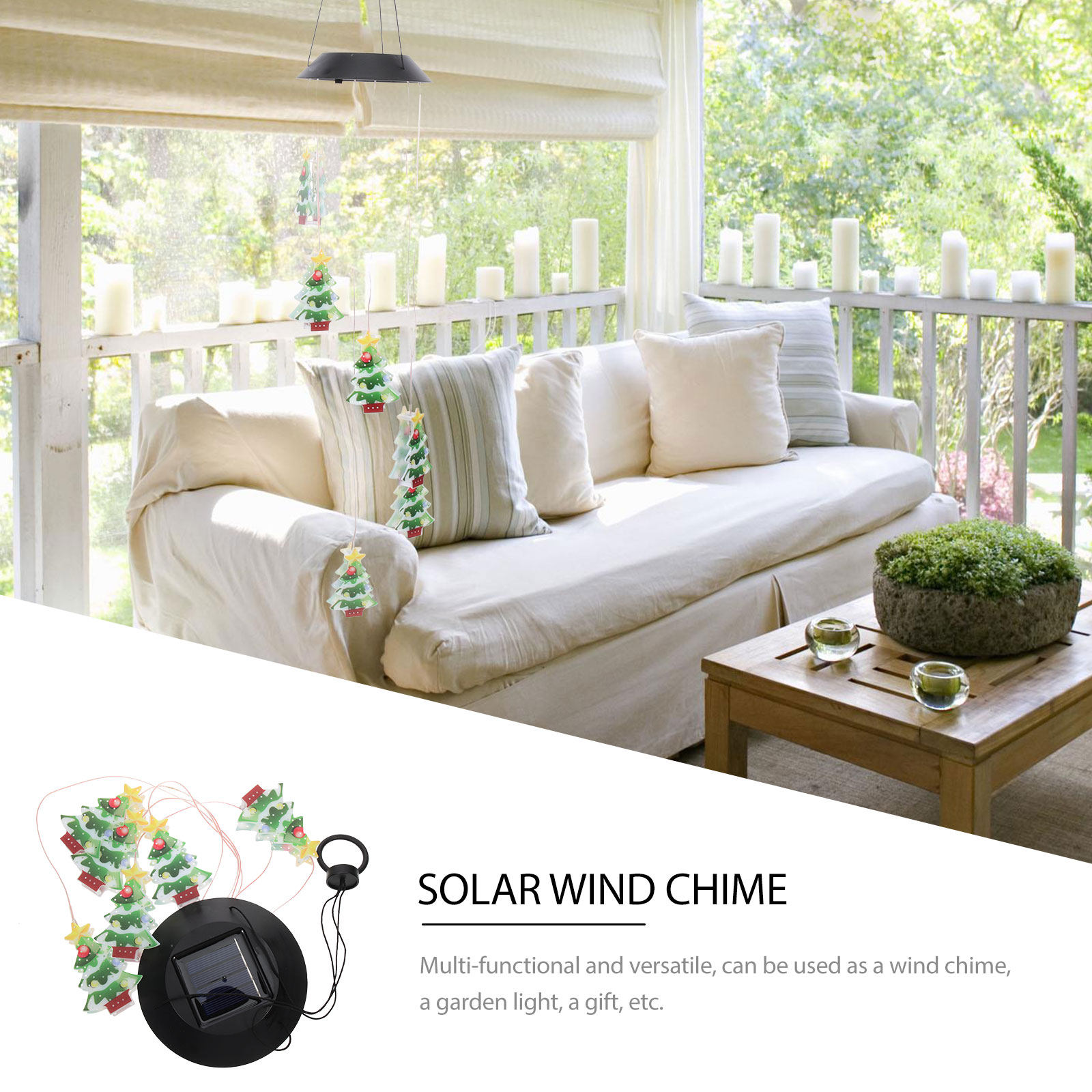 Solar Christmas Tree Lamp Outd - огляд і ціна Outdoor Lighting Ip65
