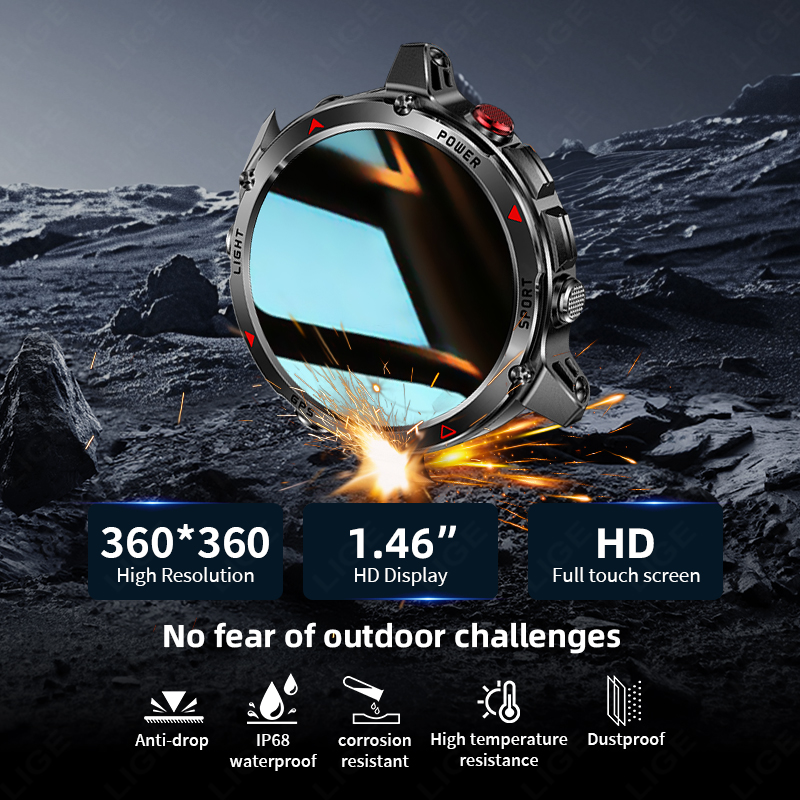 LIGE New Professional GPS Spor - огляд і ціна Outdoor Lighting Track