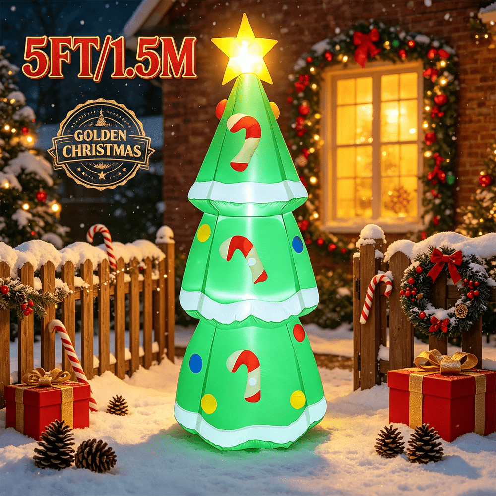 5FT/1.5M Christmas Inflatable  - огляд і ціна Outdoor Lighting Effects