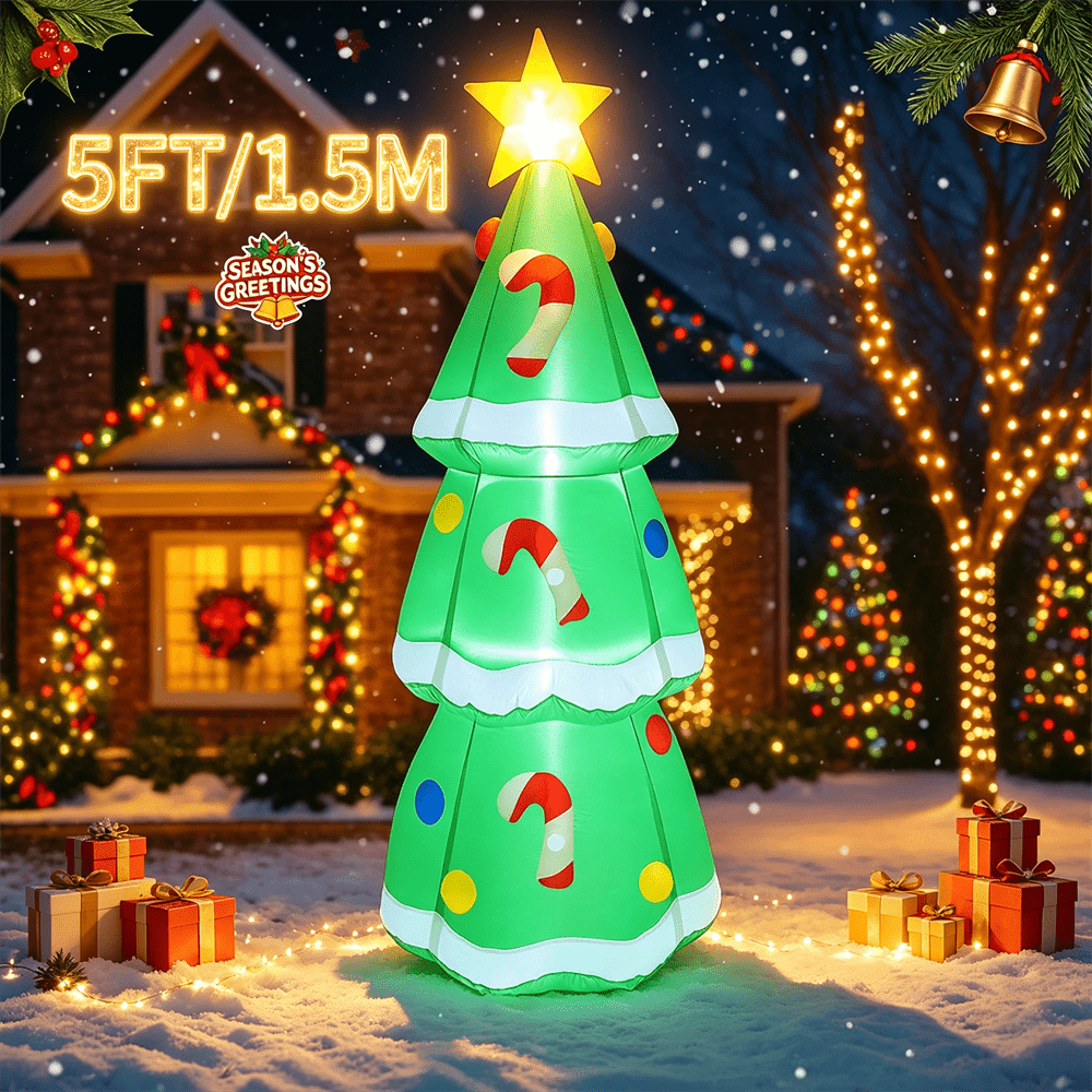 5FT/1.5M Christmas Inflatable  - огляд і ціна Outdoor Lighting Effects