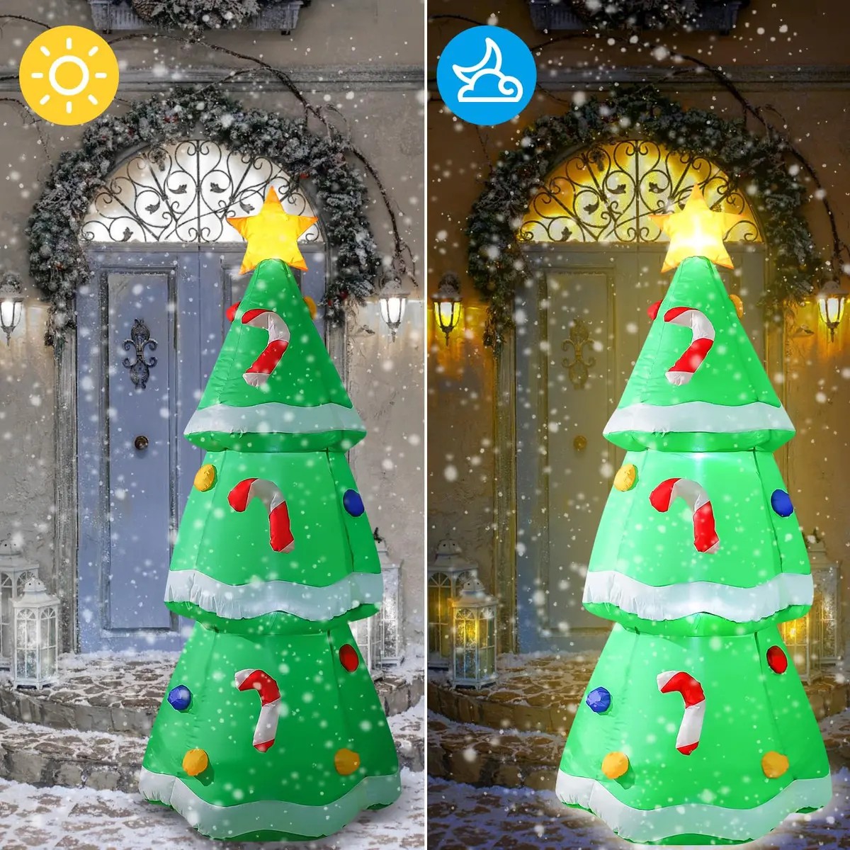 5FT/1.5M Christmas Inflatable  - огляд і ціна Outdoor Lighting Effects