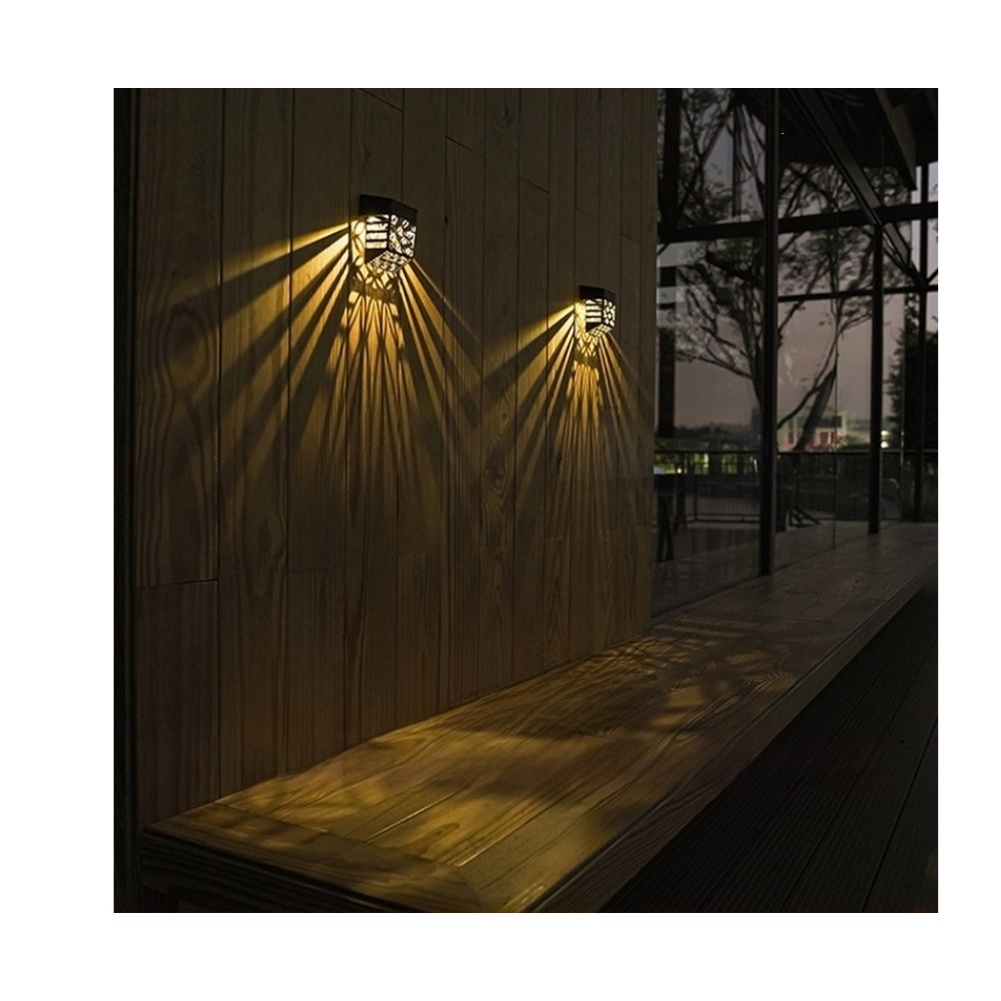 Solar Powered LED Garden Fence - огляд і ціна Outdoor Lighting Black
